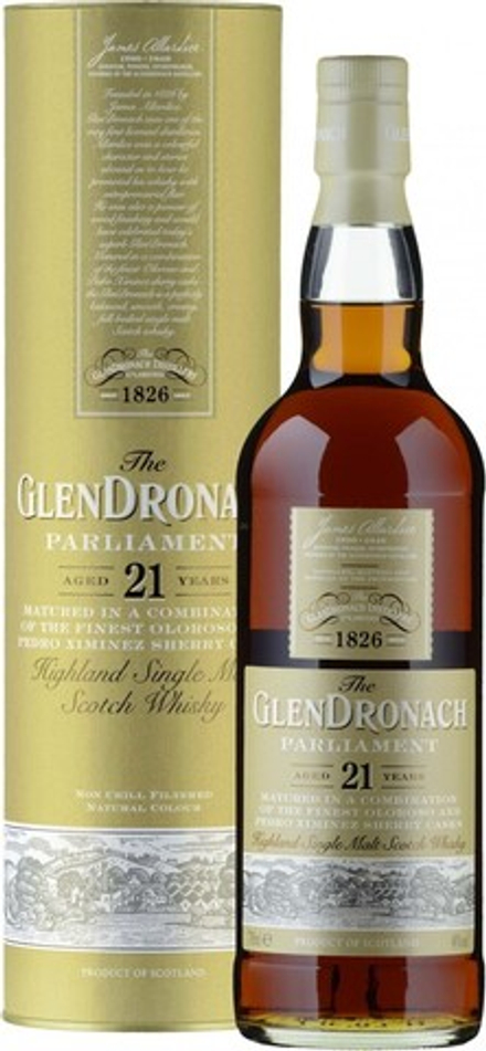 Виски Glendronach Parliament 21 Years Old 0.7 л
