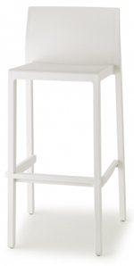 Стул барный пластиковый Scab Design Kate, лен