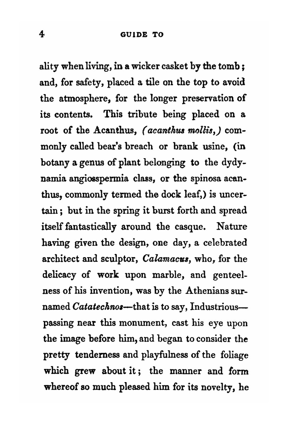 Guide for the drawing of acanthus | James Page