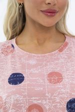 Блуза Тори (нежно-розовая) Б13521-20М LT Collection