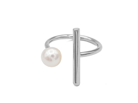 Кольцо Геометрия One pearl