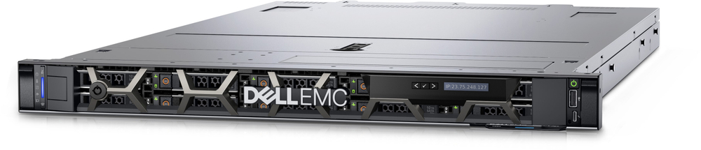 Dell PowerEdge R650XS 8B (8x2.5" SFF disks) Gold 5317 no ( CPU, Mem, OCP) PERC H755 front Install, iDRAC9 enterprise 15G, standard fans, 2*1100W, TPM, Rails + ARM, Bezel