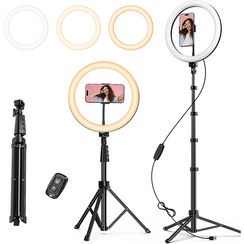 Кольцевая лампа для селфи ATUMTEK 12" Selfie Ring Light with 63" Extendable Tripod Stand (ATRL131)