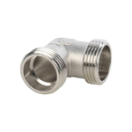 Отвод 90° с наружной резьбой STOUT SFT 0010 - 1" (для стальных труб, латунь никелированная)