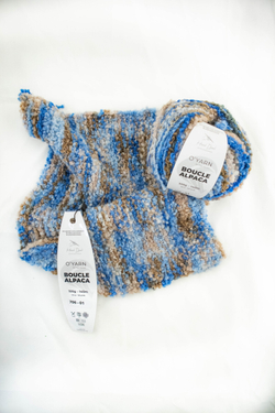 O’YARN BOUCLE ALPACA яркий, 100г