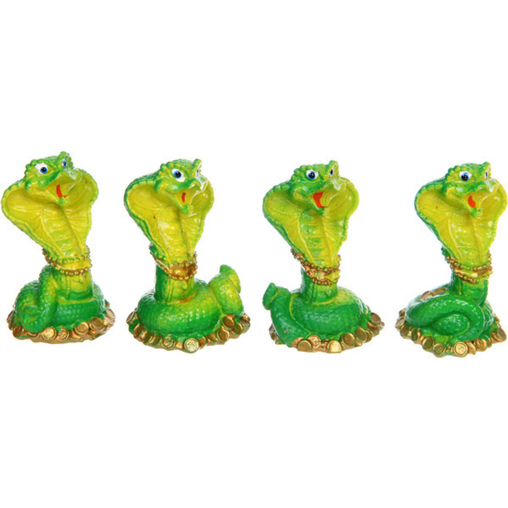 Фигурка новогодняя «Змейка - Загадка» 4*4*6 см, микс