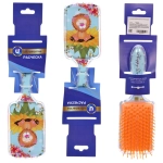 Расческа массажная детская «ФРАТТИ БУМ», лев Арти, форма прямоугольная, 20*6,5см (блистер Ультрамарин)