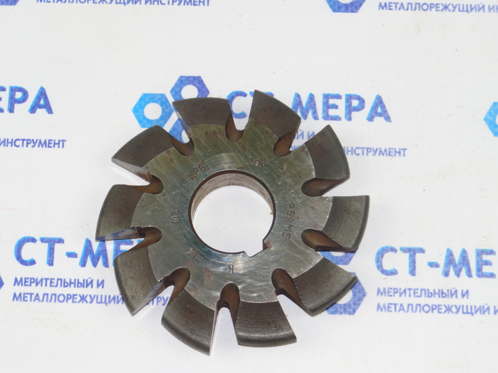 Фреза модульная М6 №6 (Р6АМ5) z=10
