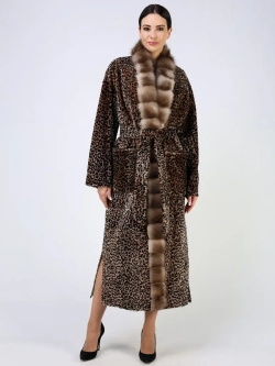 Шуба зимняя дубленка натуральная