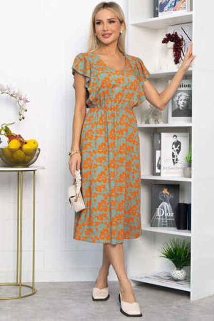 Платье Айлана (оранжевое) П13933-35М LT Collection