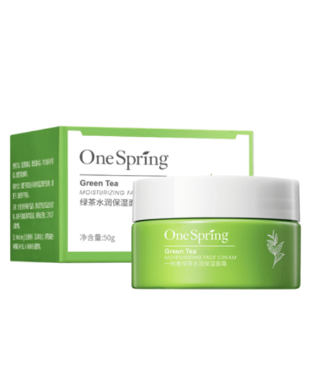 Крем для лица с зелёным чаем, 50г
