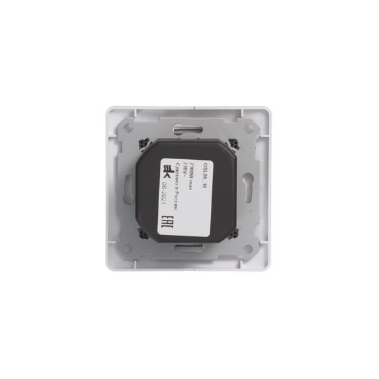 Термостат Glossa электронный для теплого пола с датчиком +5град.C +50град.C 10А в сборе бел. SchE GSL000138