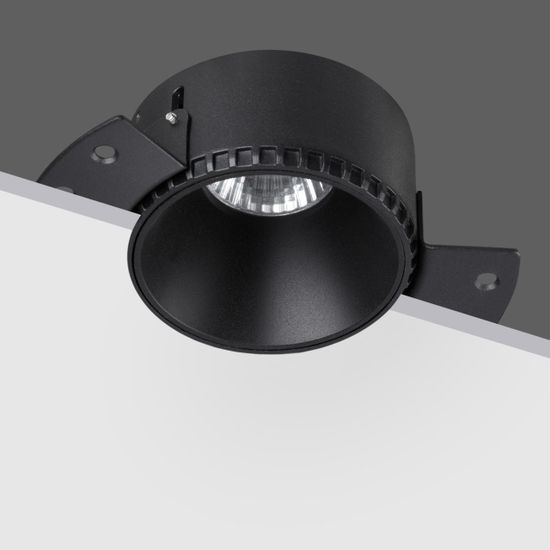 370996 WIR NT25 000 черный Светильник встраиваемый для ГКЛ потолка IP20 GU10 50W 220V NIMBUS