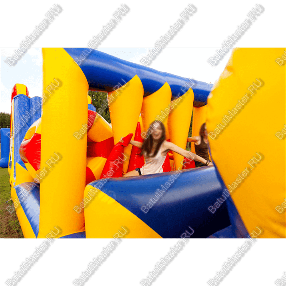 Надувная полоса препятствий "Веселые старты"