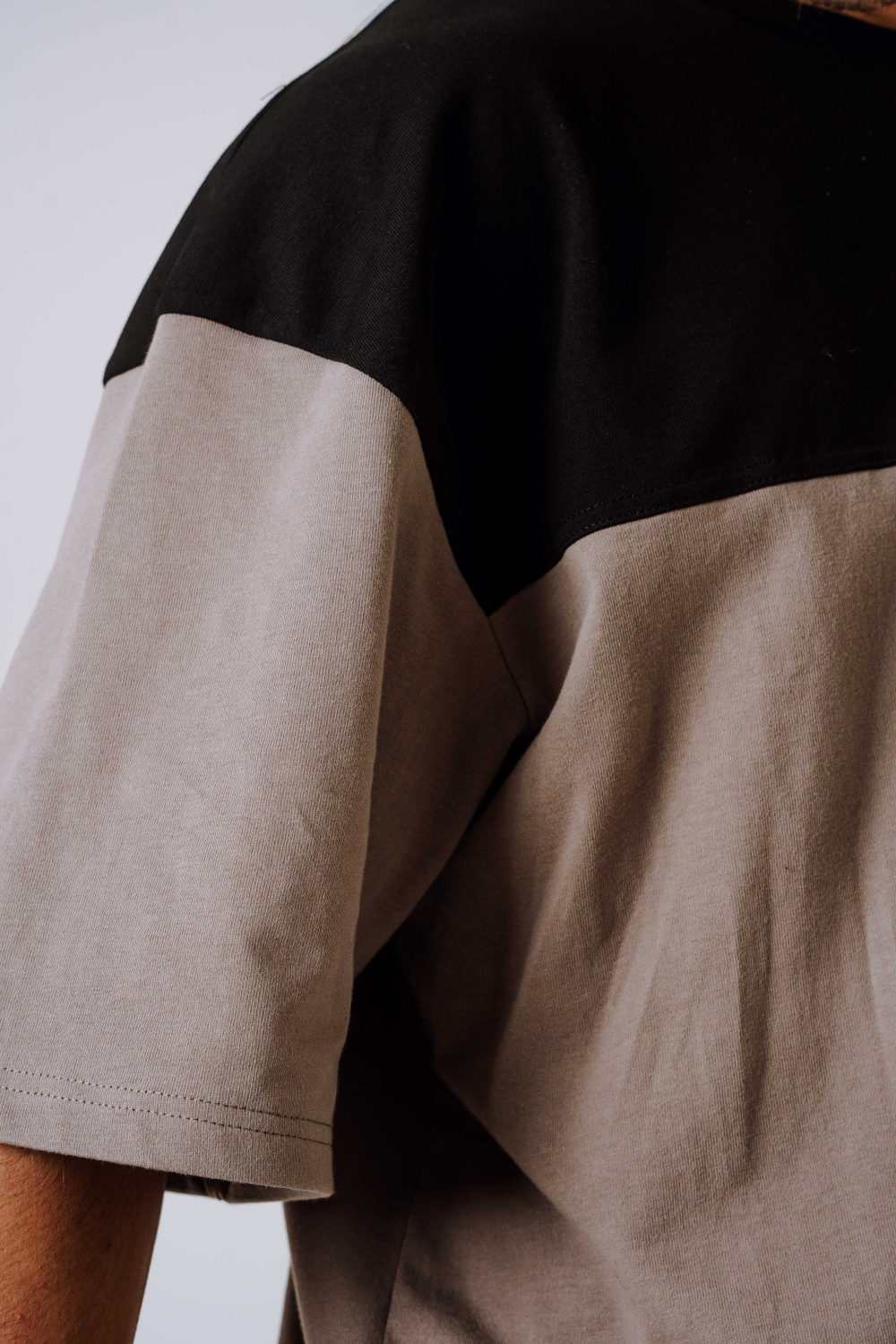 Футболка Oversized Tee POWER 898 LIGHT BROWN ASH