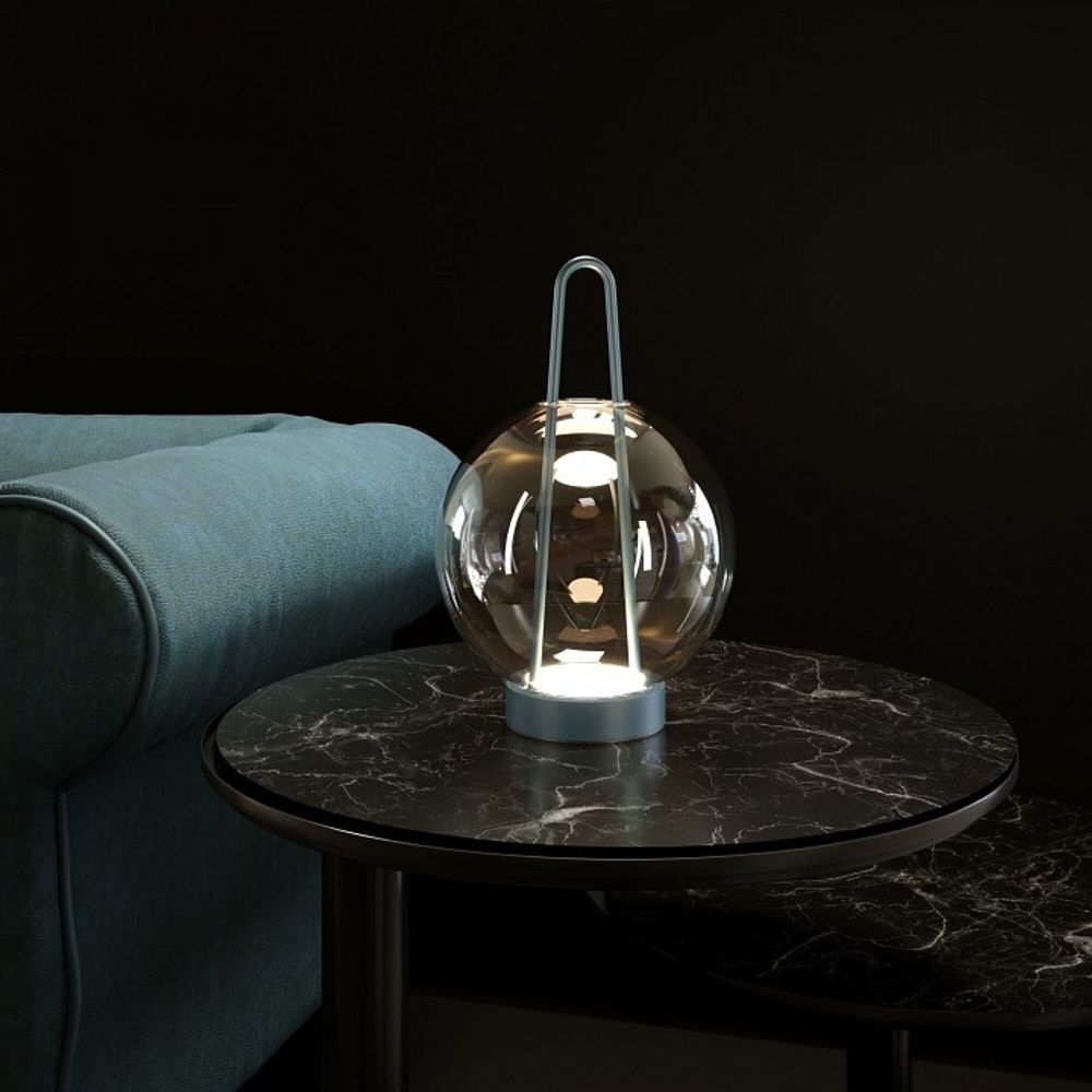 Настольная лампа декоративная Eurosvet Frasco 80507/1 синий