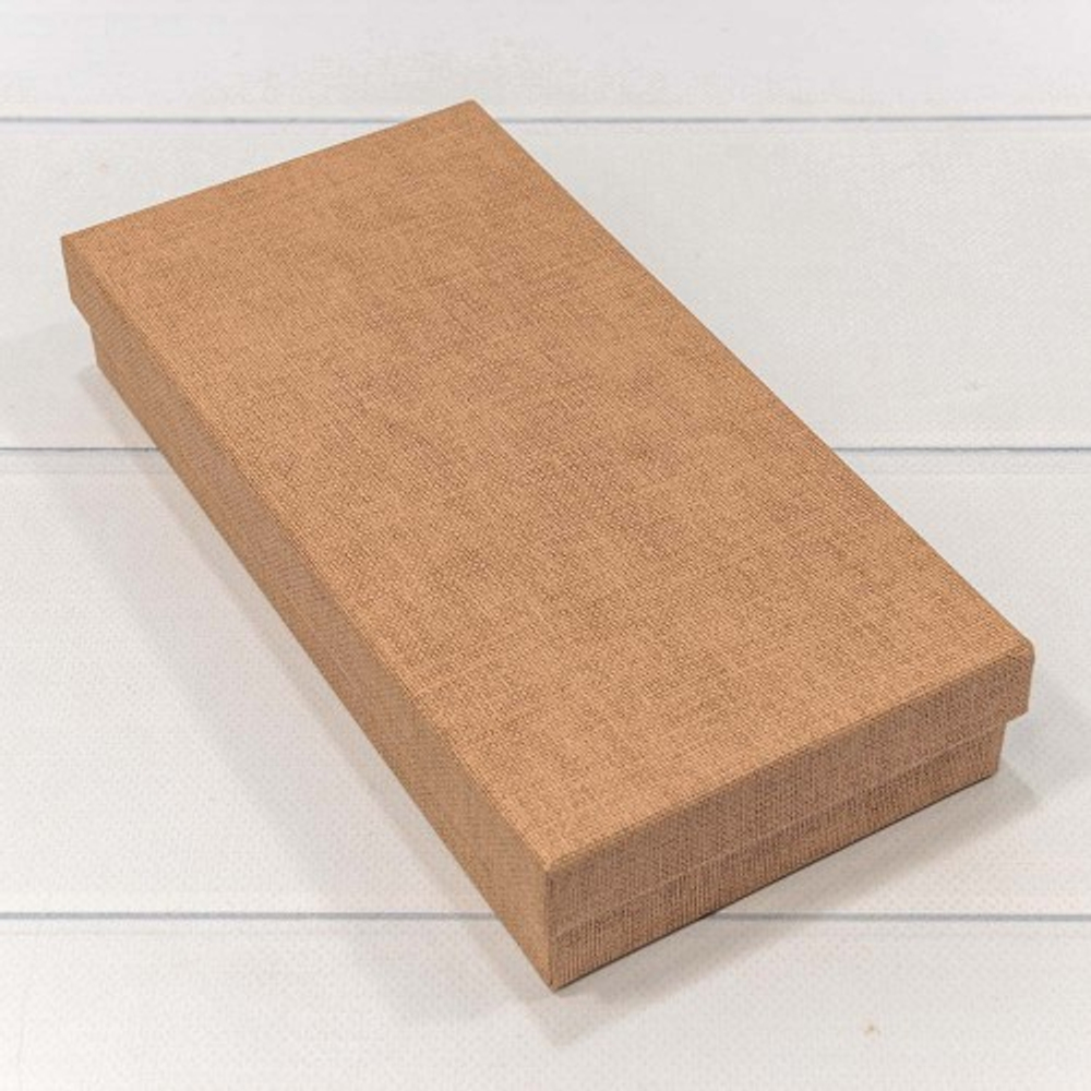 Коробка Ювелирная 24х12х4 см (Коричневый)