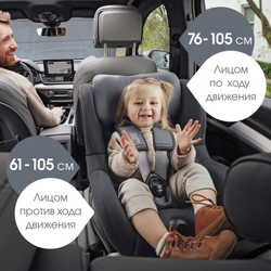 Детское автокресло Britax Roemer Dualfix 5Z Classic Deep Grey