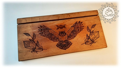 Алтарь-доска для таро "Мудрая сова"