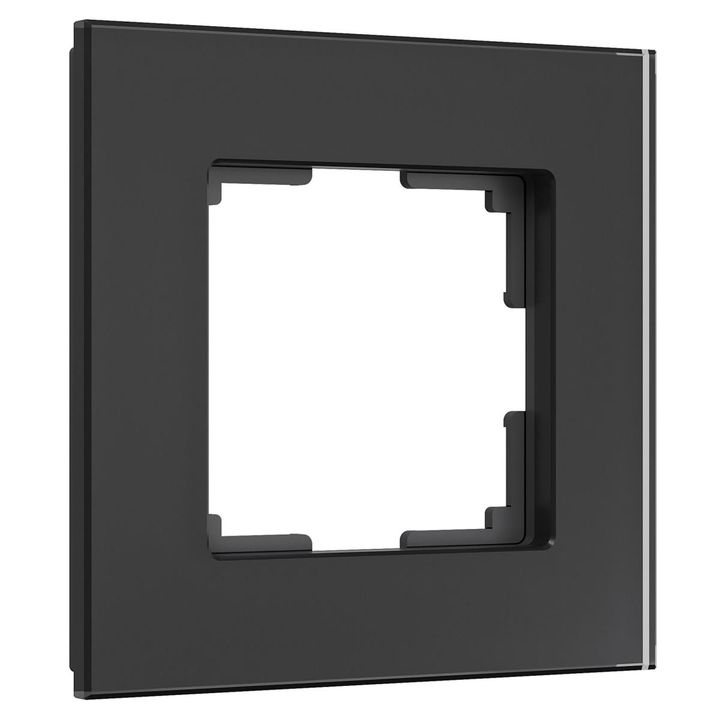 Рамка Werkel Senso на 1 пост черный, стекло soft-touch W0013108 4690389200328