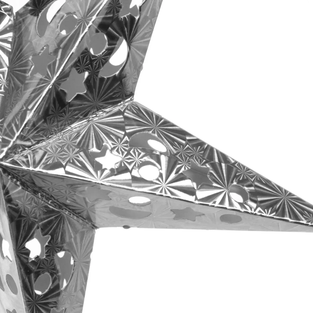 Украшение подвесное «Сияние звезды» 30 см, Серебро