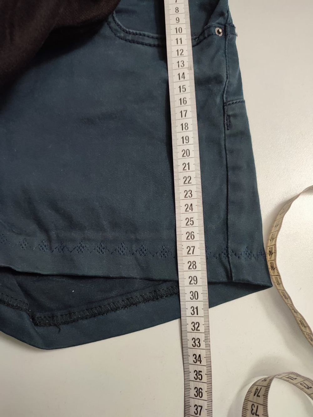 Шорты темно-синие мини 42 размер