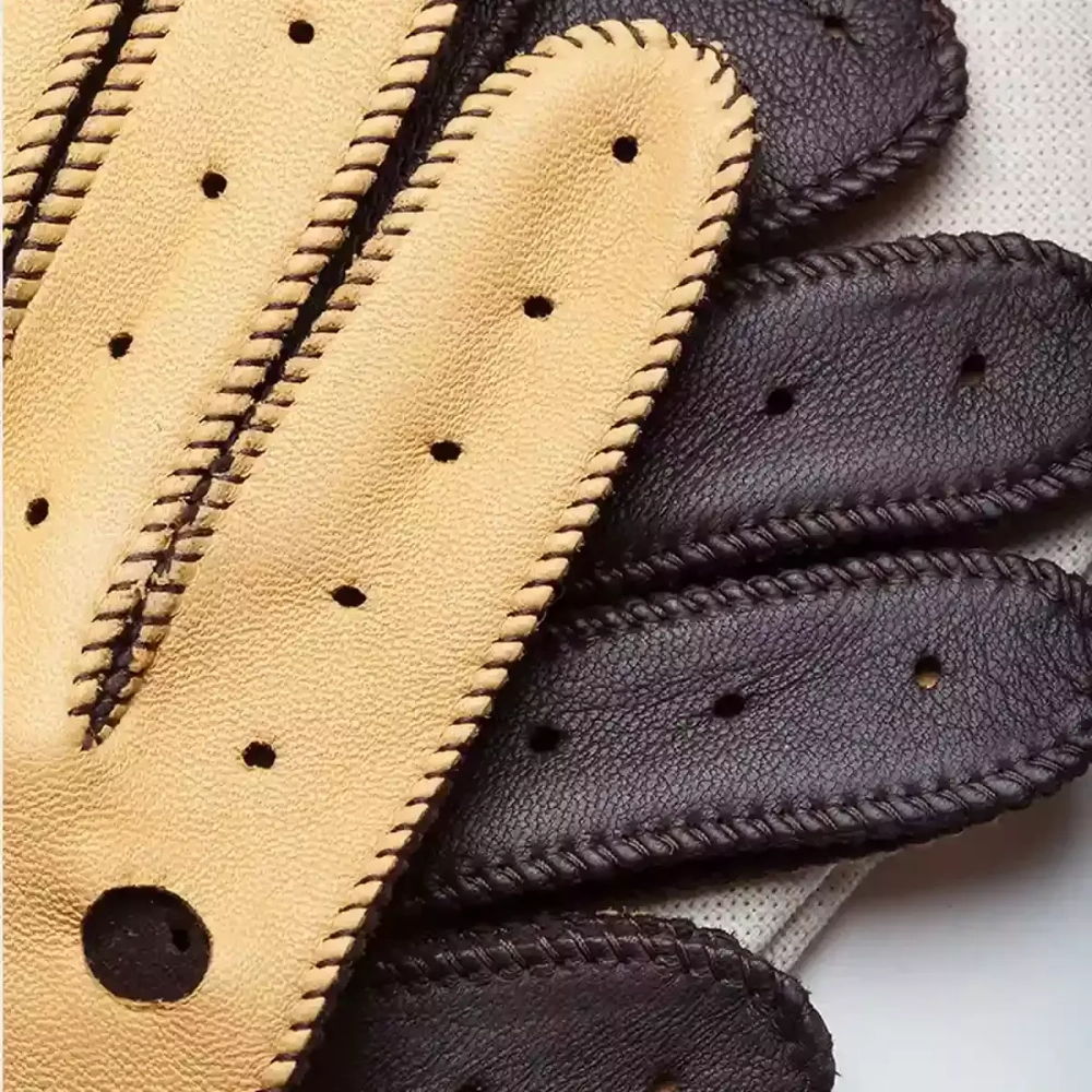 Водительские перчатки Cafe Leather x IWC Triton Driving Gloves - L