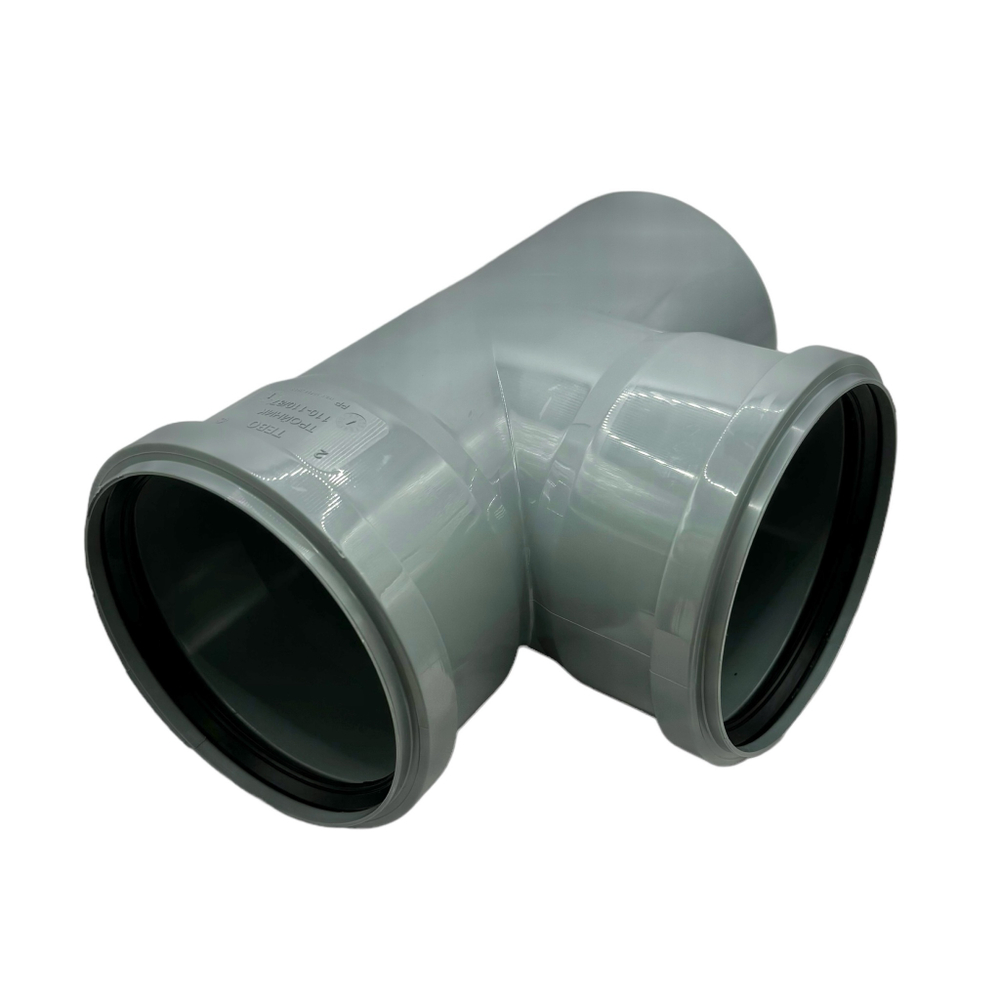 Тройник канализационный TEBO Ø110x87,5°