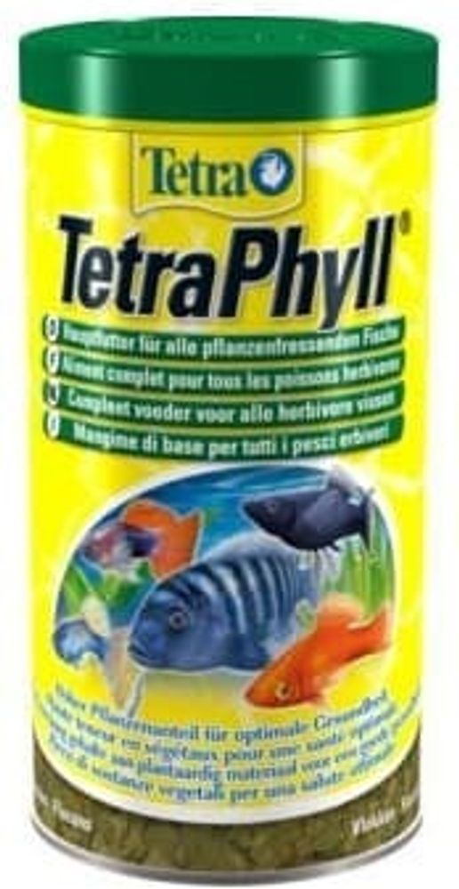 TetraPhyll корм для всех видов рыб растительные хлопья 100 мл