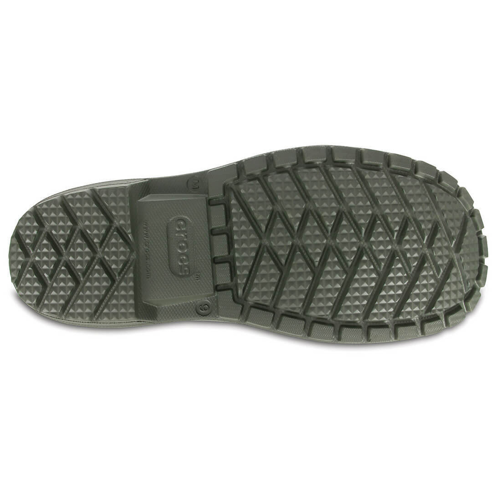 Сапоги Crocs Mens AllCast Rain Boot Оливковые