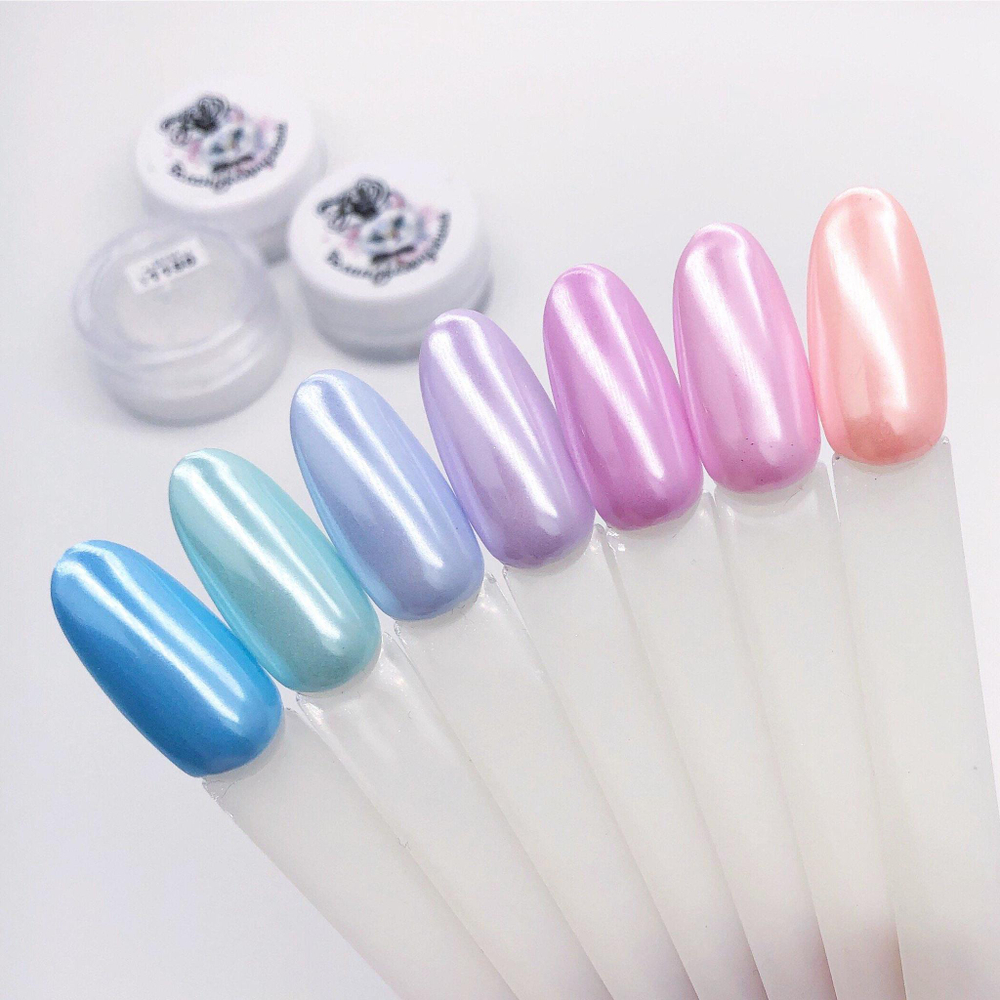 Zoo Nail Art Пигмент перламутровый "Белая Жемчужина" 1 г