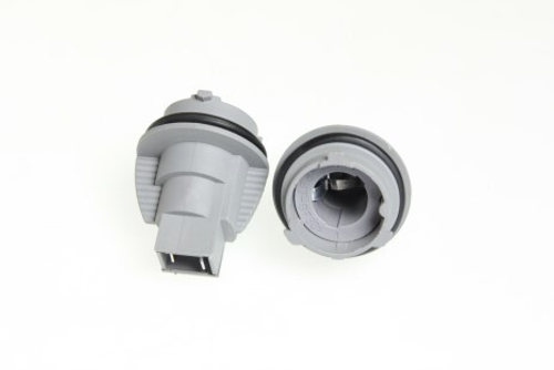 Патрон под лампу P21W S25 BAU15s (тип 7) прямой, пластик (Nord Yada)