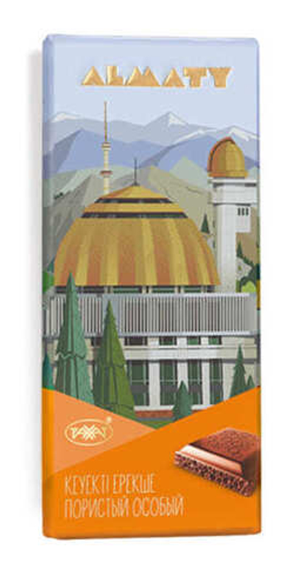 Шоколад "Almaty" Пористый особый 80г. Рахат