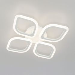 Citilux Ромби CL236040R LED Люстра с пультом Белая