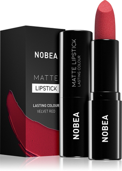 NOBEA Day-to-Day Matte Lipstick - матовая помада, 3 g