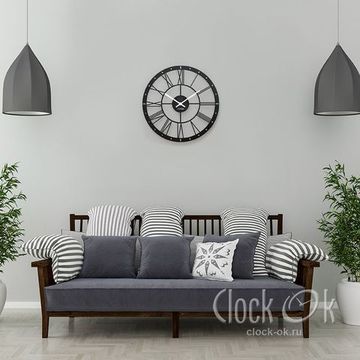 Большие интерьерные часы Loft / Лофт