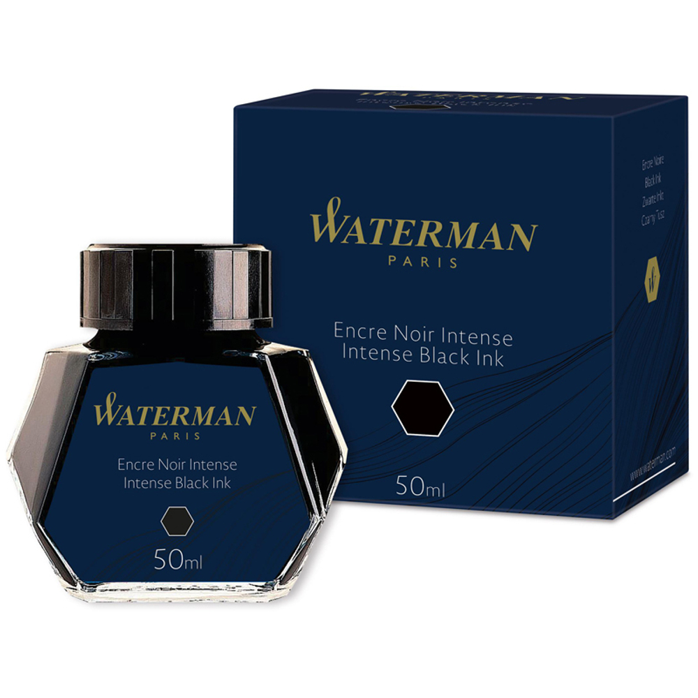 Waterman Чернила (флакон), черные