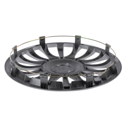 Колпаки R15 Sapphire 4шт (серебристые) ABS-пластик ARNEZI A0702034