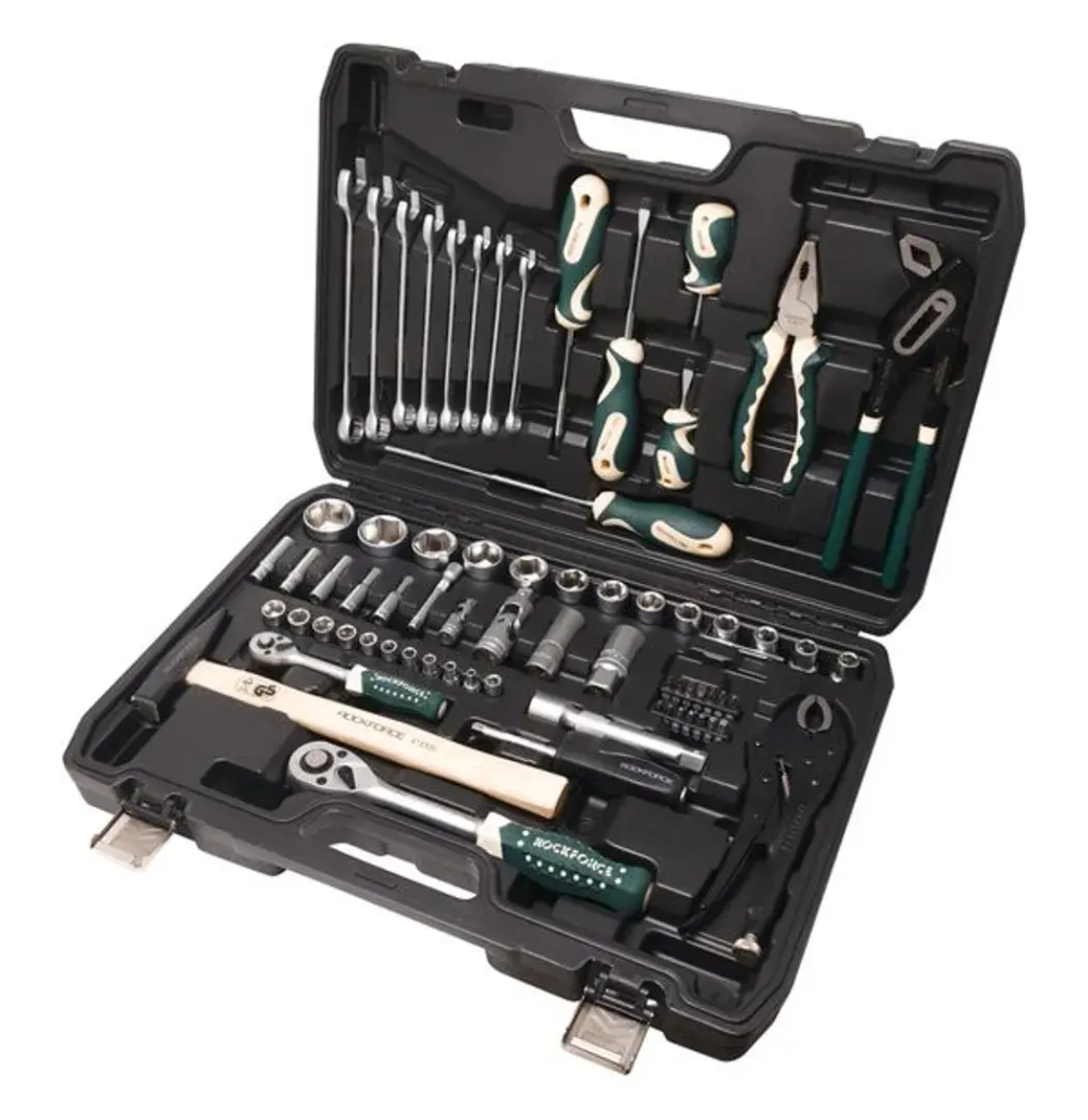 Набор инструментов 72пр. 1/4''1/2''(6-гран.) (4-32мм) RockForce##Rock FORCE RF-4722-5