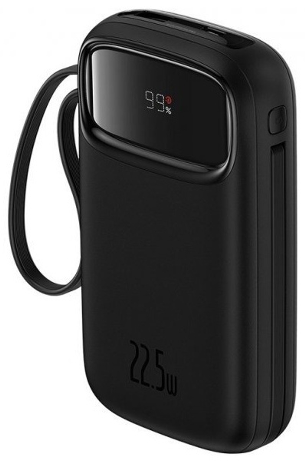 Внешний аккумулятор Baseus Qpow2 Dual-Cable 2C+L+U 22.5W P10055002113-00 20000 мАч черный