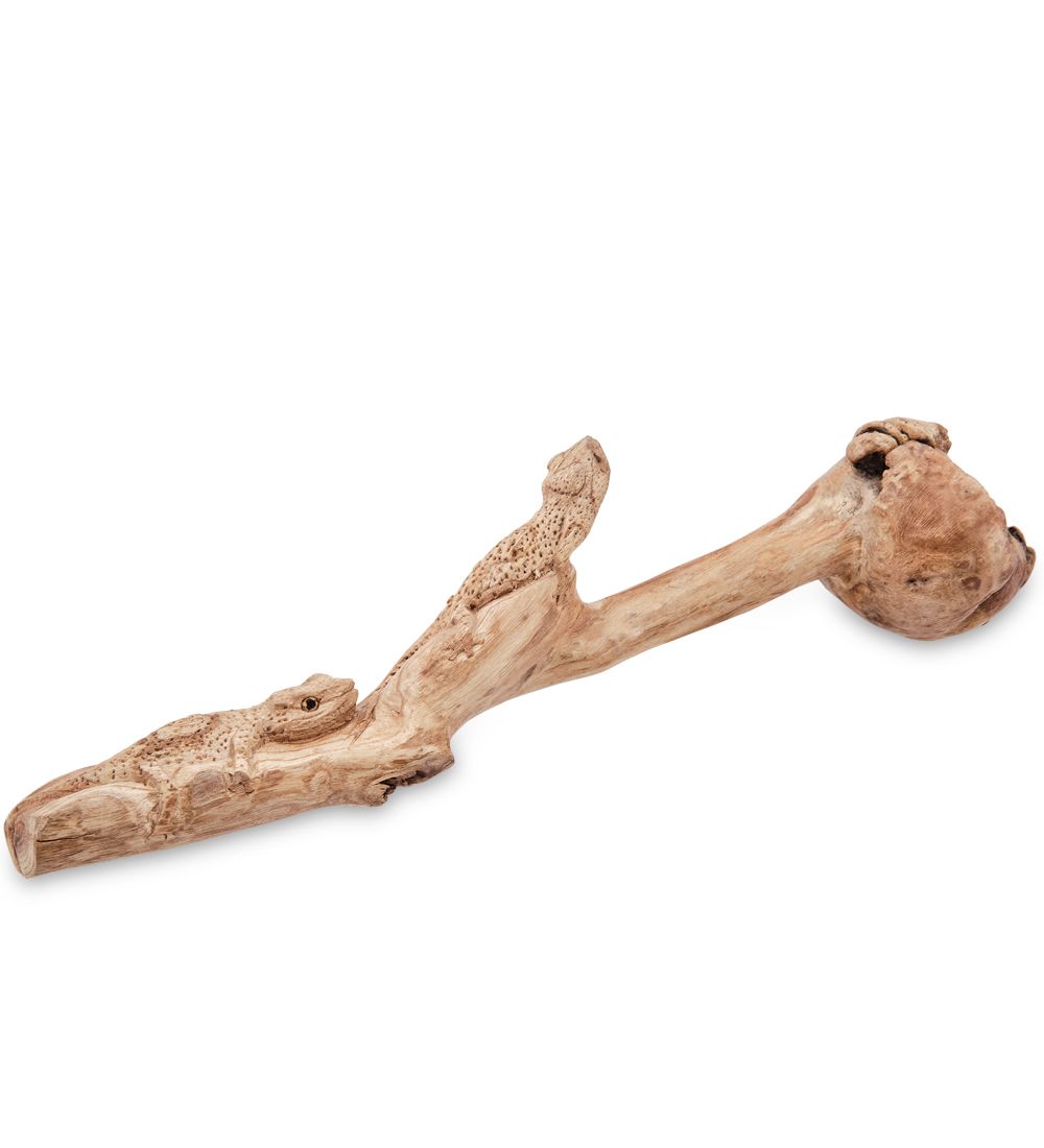 50-005 Статуэтка «Игуаны на дереве» сред.