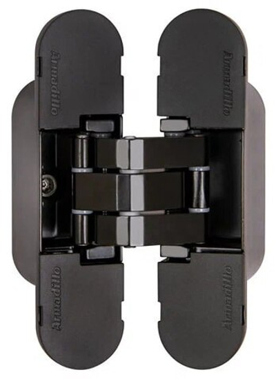 Петля скрытая Armadillo U3D4000 BL (9540UN3D) черный (2 шт-40кг, 3 шт-60 кг)