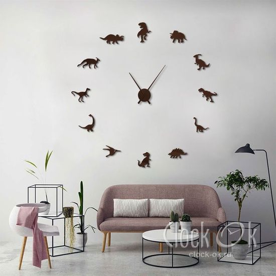 Настенные 3D часы Dino