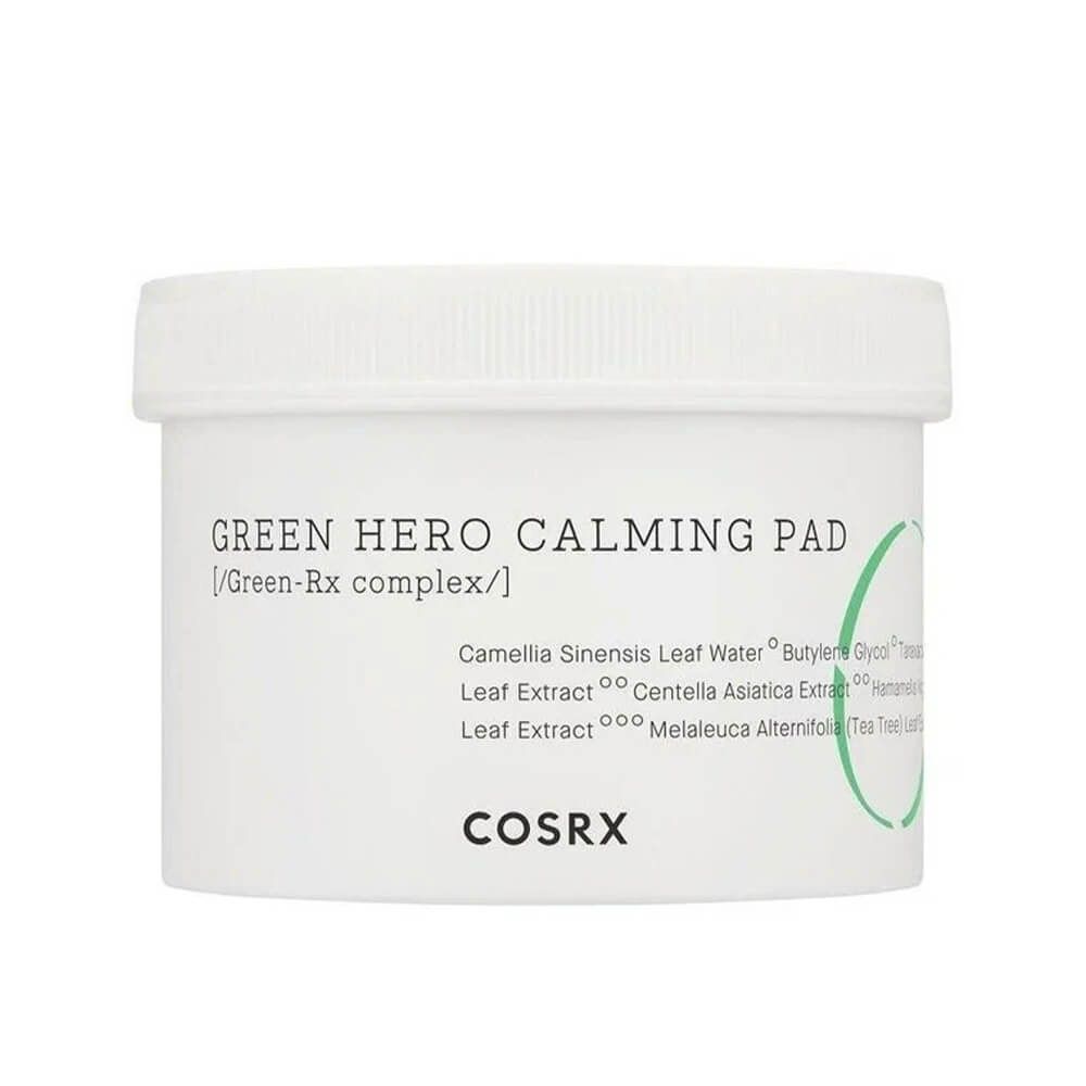 Успокаивающие диски,Cosrx Green Hero Calming Pad 135мл