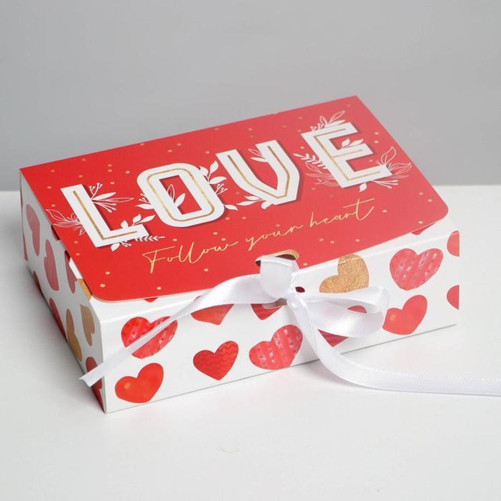Коробка 16,5*12,5*5 см LOVE