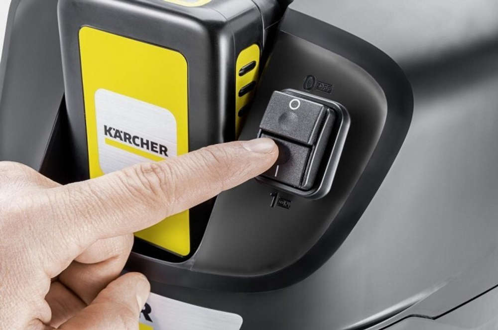 Пылесос аккумуляторный KARCHER AD 2 Battery для золы, без АКБ и З/У 1.348-300.0