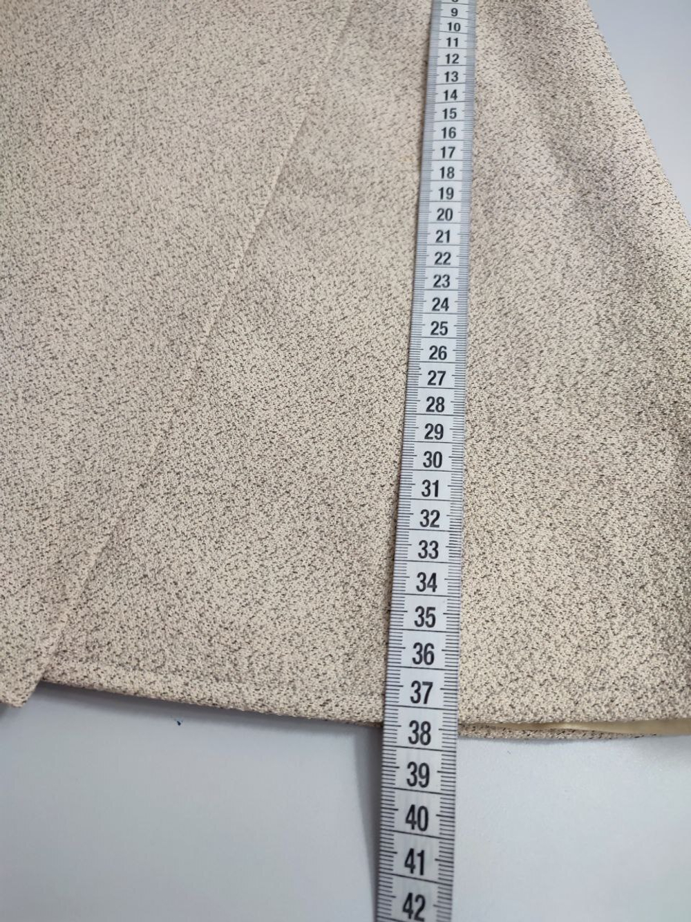 Юбка-трапеция  светлая на 11-14 лет