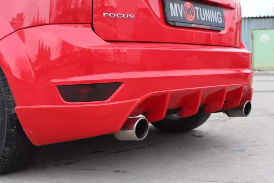 Юбка LORD заднего бампера для Ford Focus MK2 FL