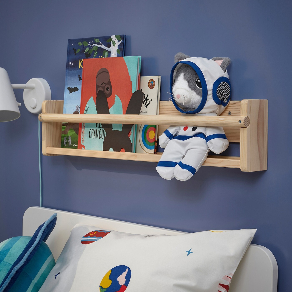 IKEA AFTONSPARV  (ИКЕА АФТОНСПАРВ)  -  Плюшевый космонавт в скафандре, кот, 28 см