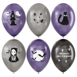 Воздушные шары, 12шт., "Catsday", пастель, ассорти